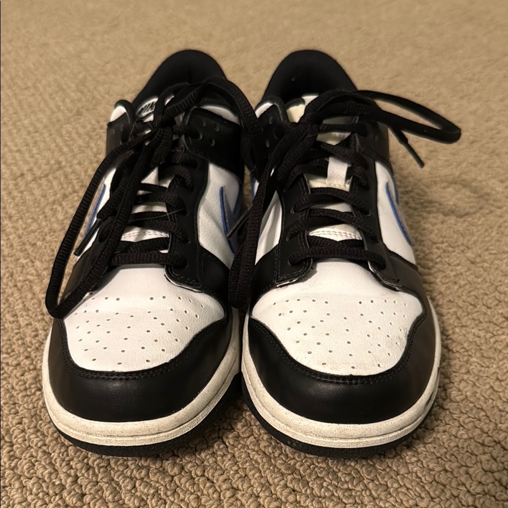 Nike Dunk Low, Black and White Sneakers